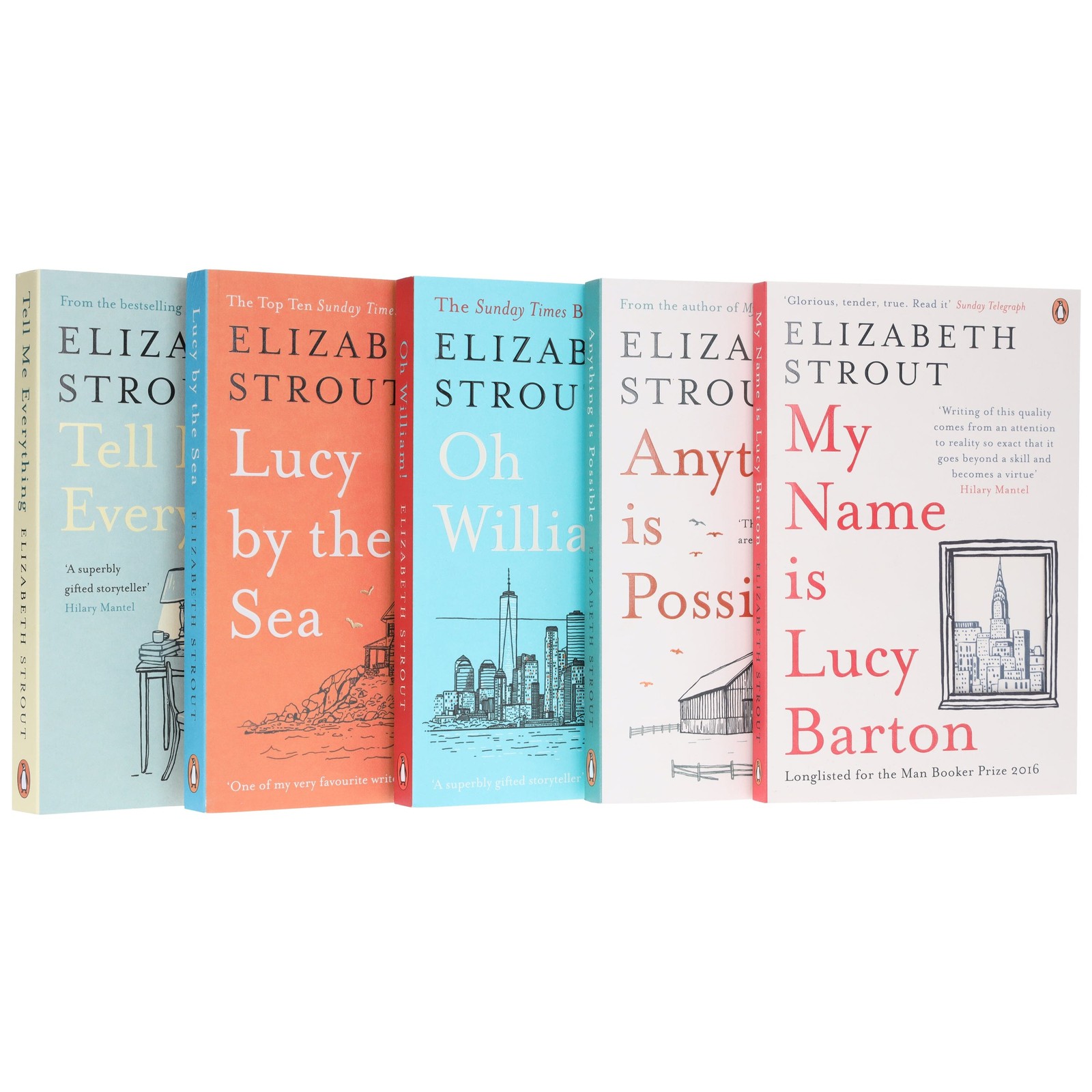 Amgash Series by Elizabeth Strout 5 Books Collection Set – Fiction – Paperback