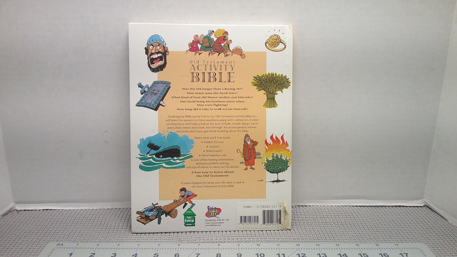 New Testament Activity Bible Hardcover Book Jesus Favorite Stories 64 pages