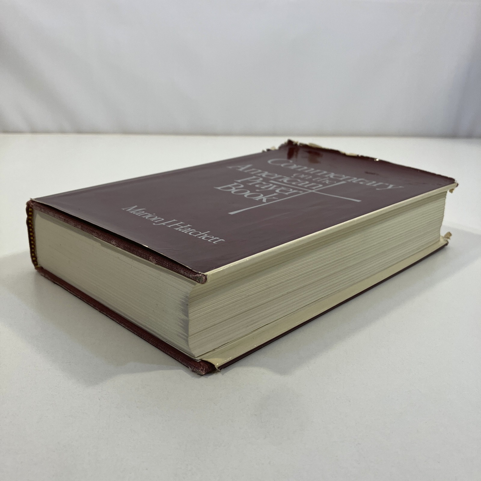 Commentary on the American Prayer Book Marion J Hatchett 1980 Hardcover HCDJ