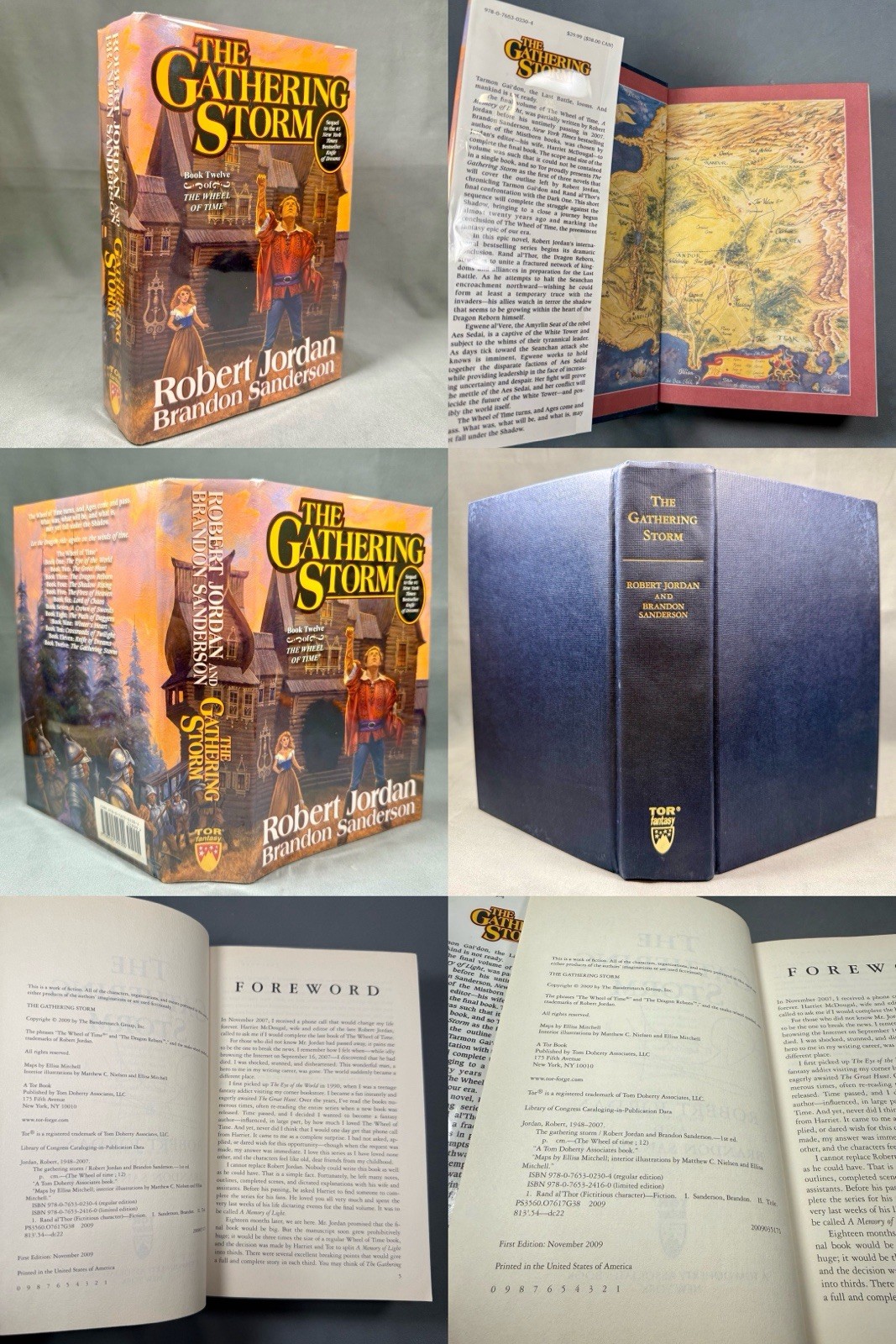 WHEEL OF TIME First Edition Set. 13 1st Prints. Hunt 2nd Print, Signed. Eye 3rd.