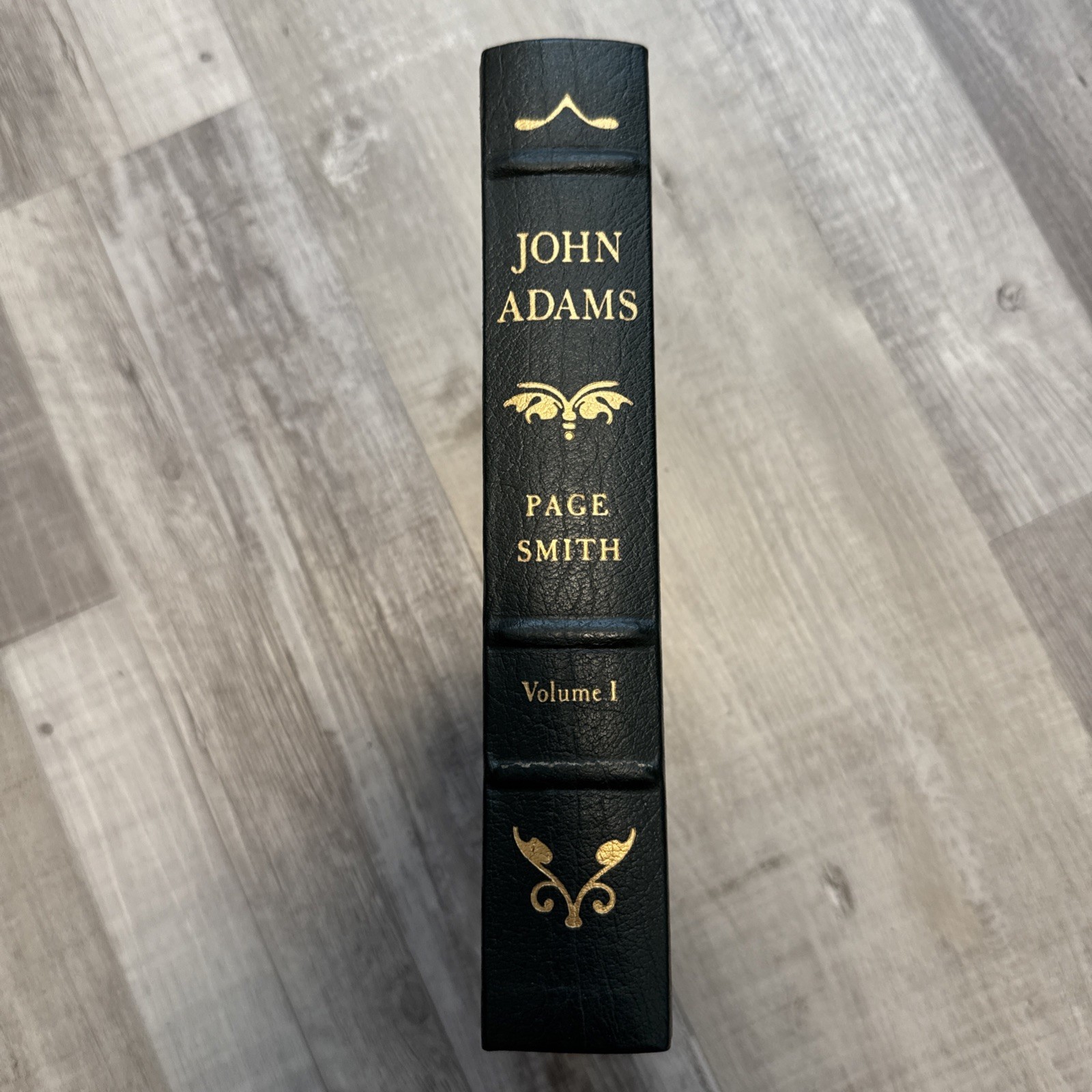 John Adams Page Smith Vol.I Easton Press Leather Hardcover