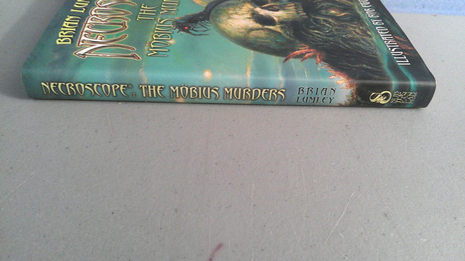 Brian Lumley’s Necroscope The Mobiuis Murders 2013 HC First Ed. Bob Eggleton OOP