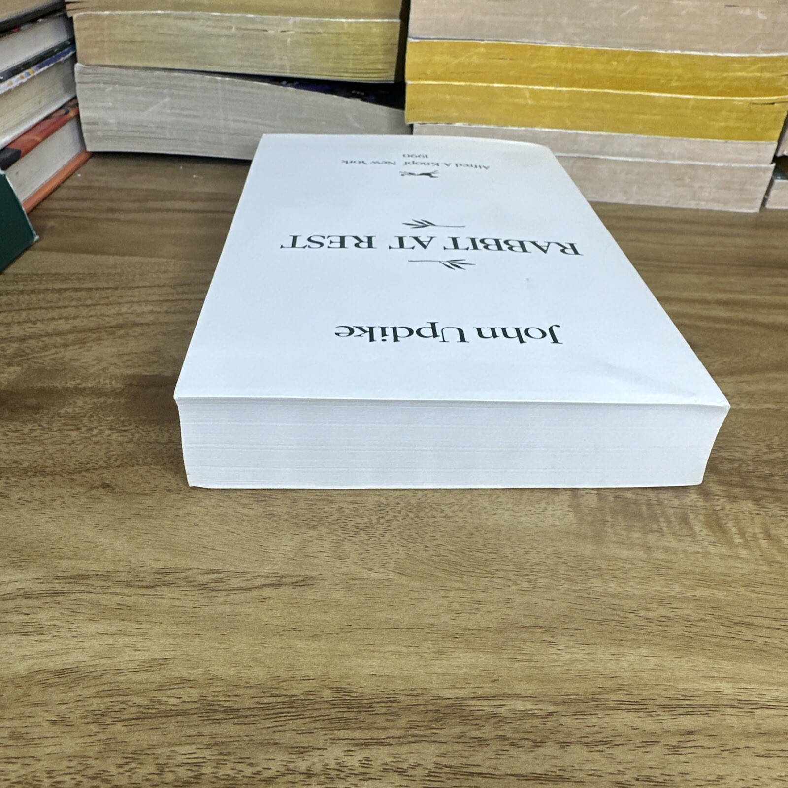 Rabbit at Rest Signed John Updike Advanced Readers Copy 1990 Alfred A Knopf PB