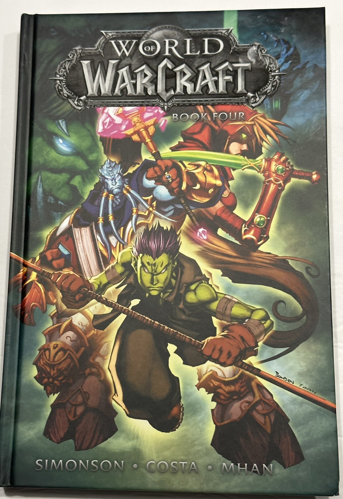 WORLD OF WARCRAFT – Book Four – 2018 – 10.5” x 7” – NEW – Blizzard Entertainment