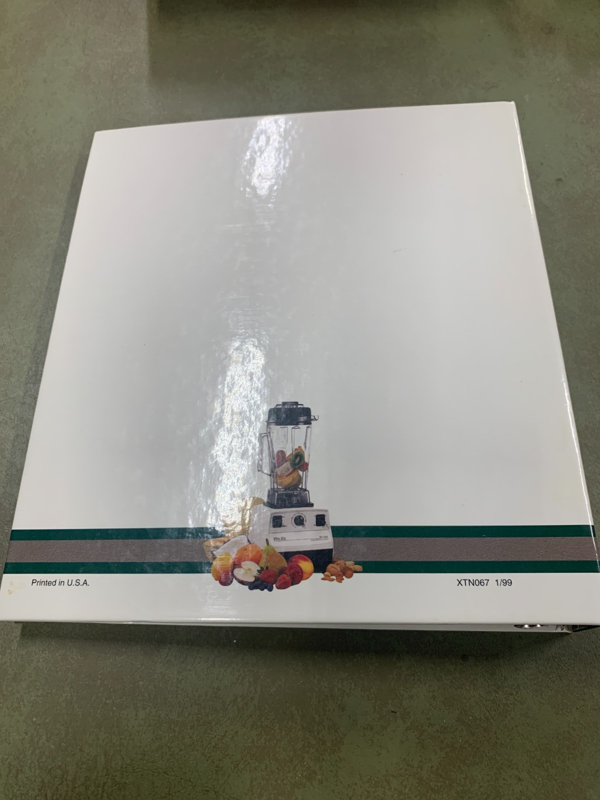 Vita-Mix Cookbook, Whole Foods Recipes For Better Living 3-Ring Binder
