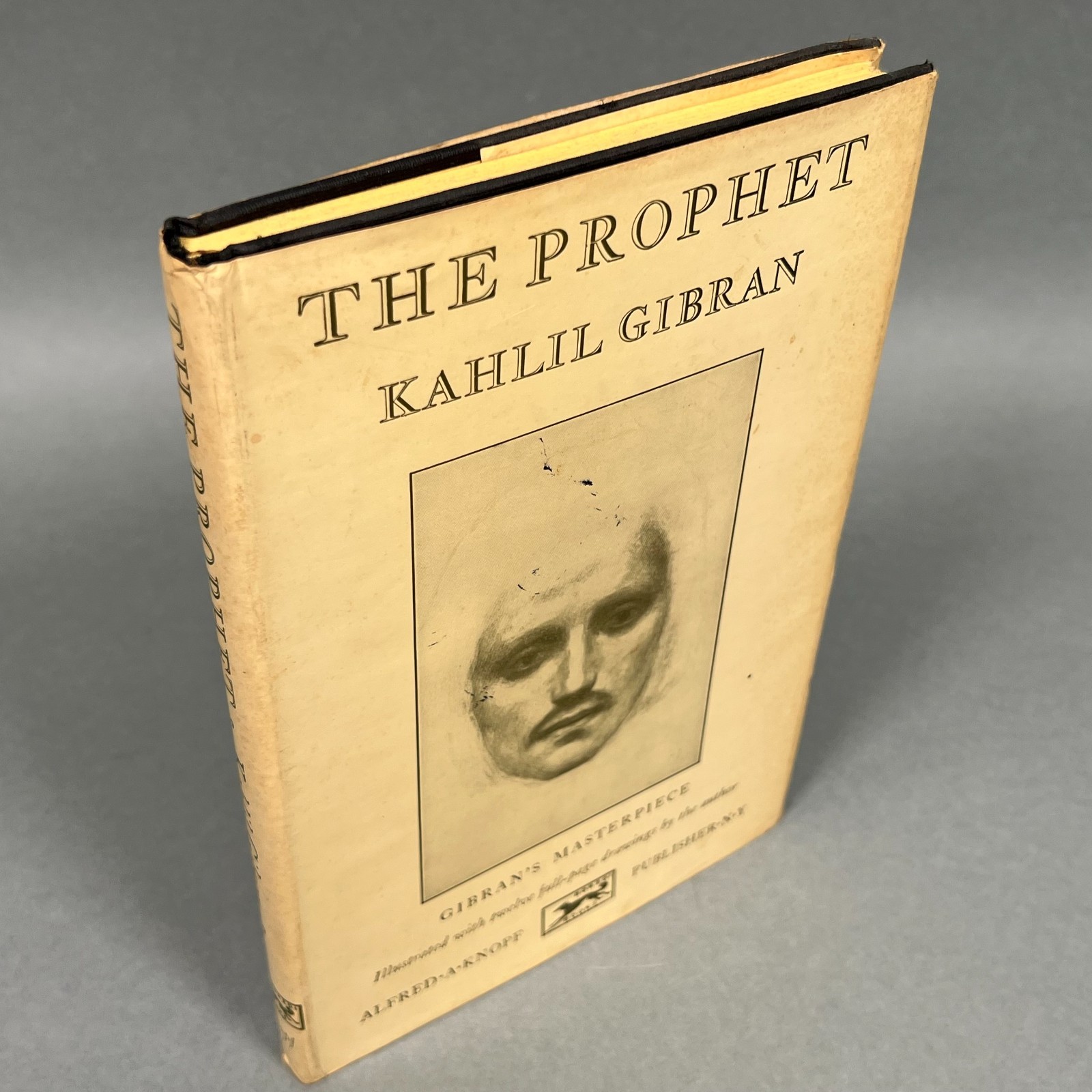 NICE 1965 Ed. The Prophet by Kahlil Gibran – HC Alfred A. Knopf – Vintage Book