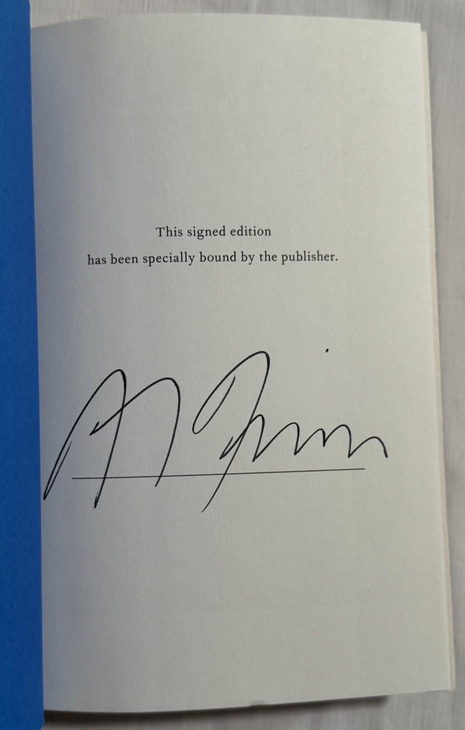 A J Finn The Woman In The Window Signed Special First Edition 2018 Hardcover