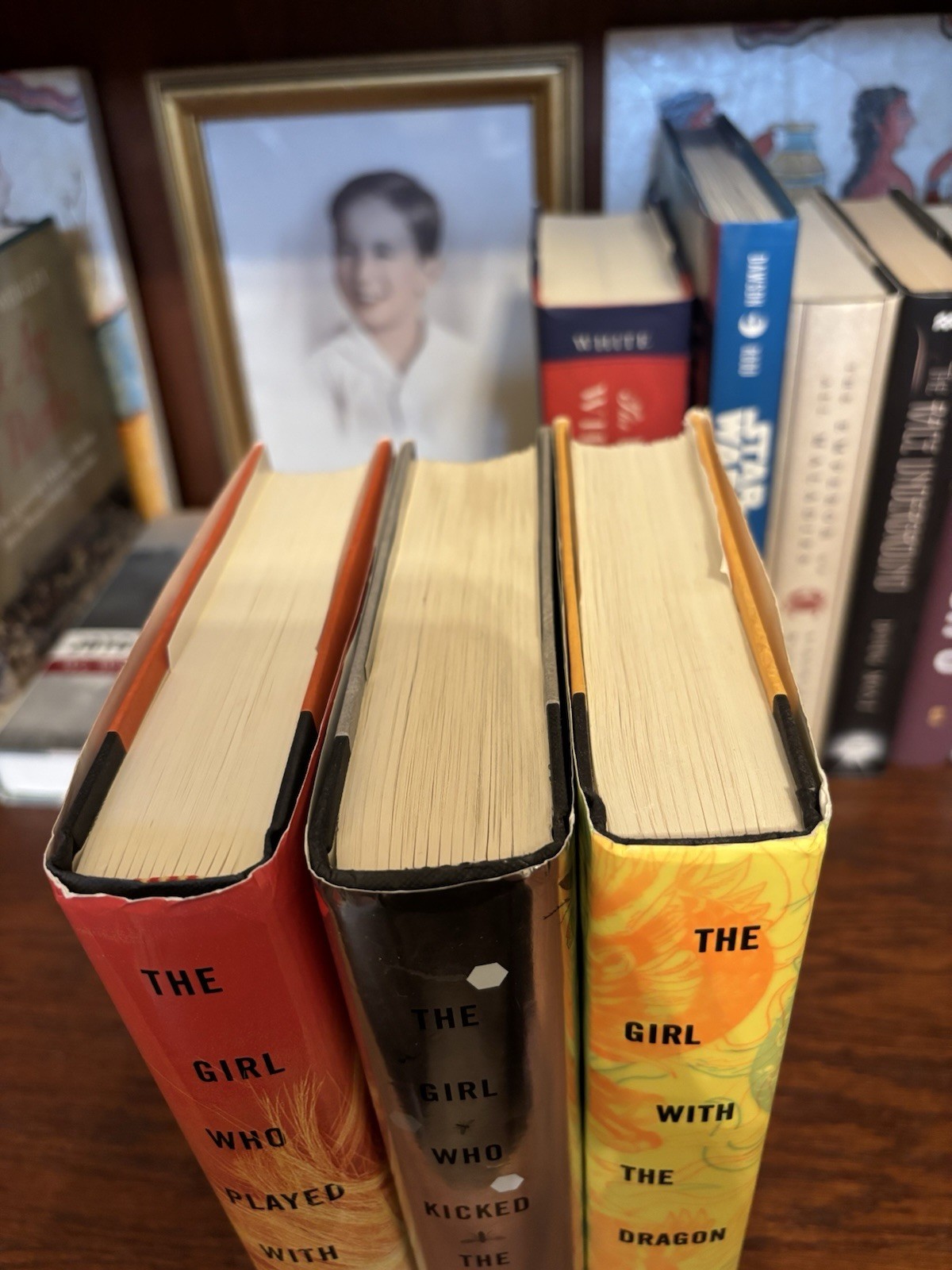 The Millennium Trilogy. Stieg Larsson. 3 First Printings. Knopf 2008-10. NF/NF