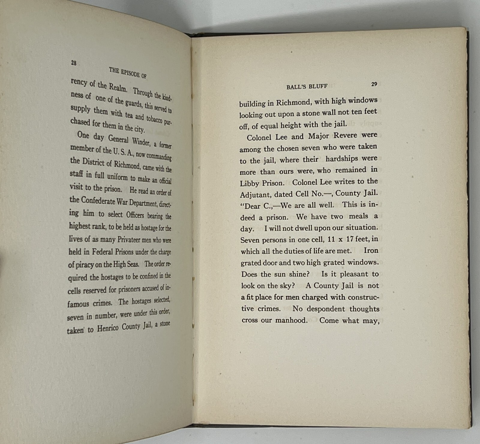 SIGNED: Ball’s Bluff A Monograph by Charles L. Peirson – 1913 HC The Salem Press