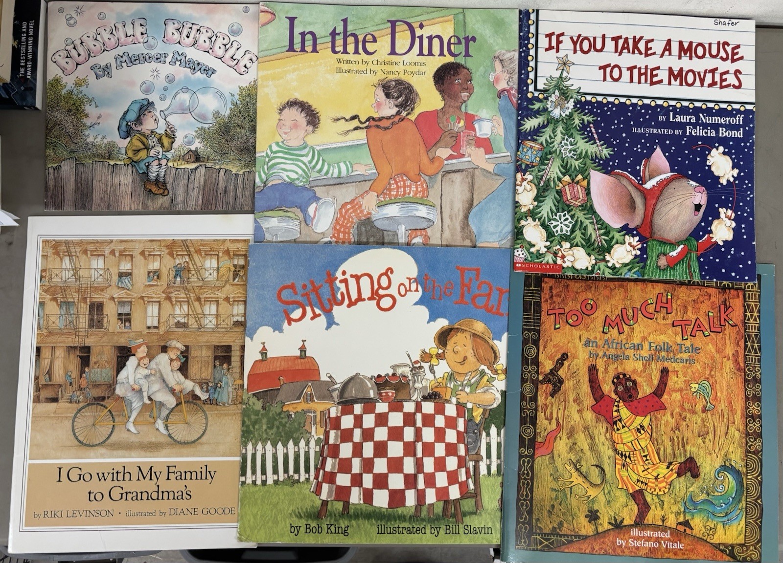 Lot of 20 Large Oversize Easel Big Picture Books Teacher School Story Time Lot#2