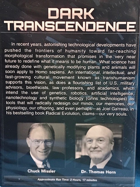 DARK TRANSCENDENCE DVD + Radical Evolution: Promise & Peril of Enhancing Minds