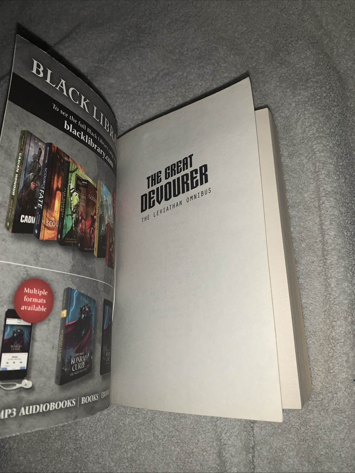 Great Devourer: The Leviathan Omnibus 1st Printing Paperback