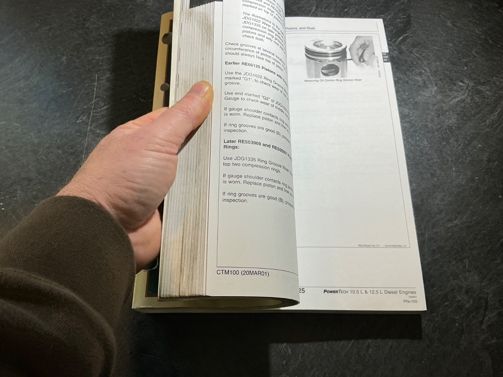 John Deere 10.5L & 12.5L Diesel Engines Base Engine Component Technical Manual