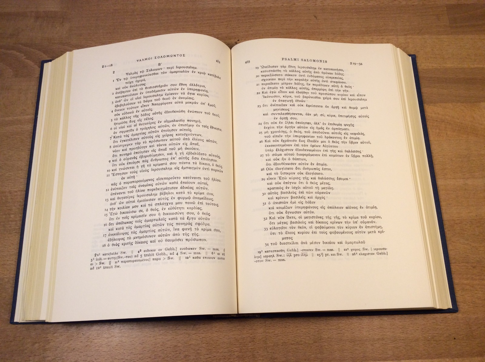 SEPTUAGINTA Volumes 1 and 2, Alfred Rahlfs Vintage 1971 Hardcovers
