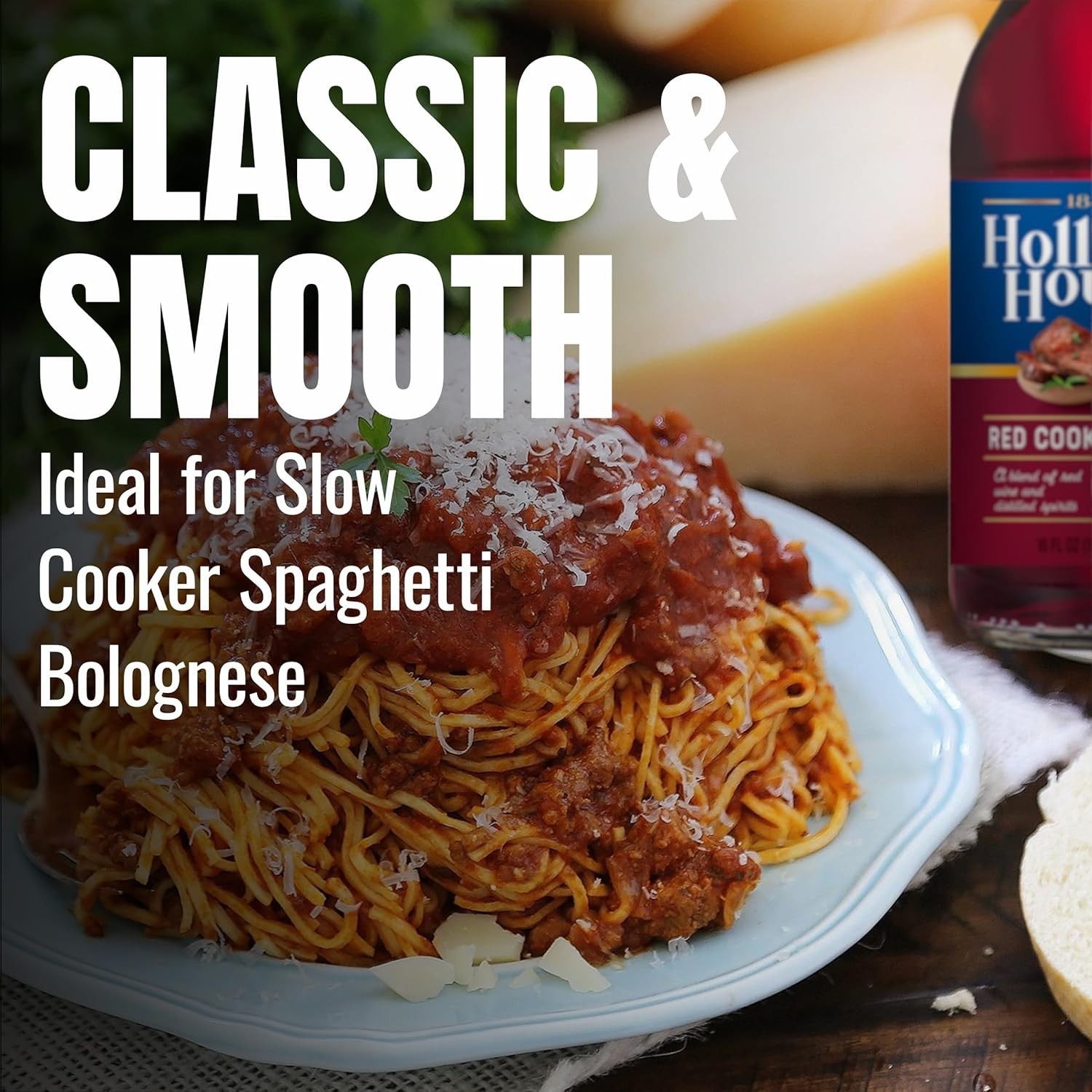 Elevate Your Dishes with 16 FL OZ Red Cooking Wine – Gluten-Free & Vegetarian