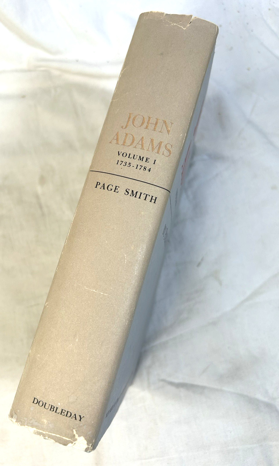John Adams by Page Smith Vols 1 & 2 HC DJ 1962 Slipcase Biography BOMC