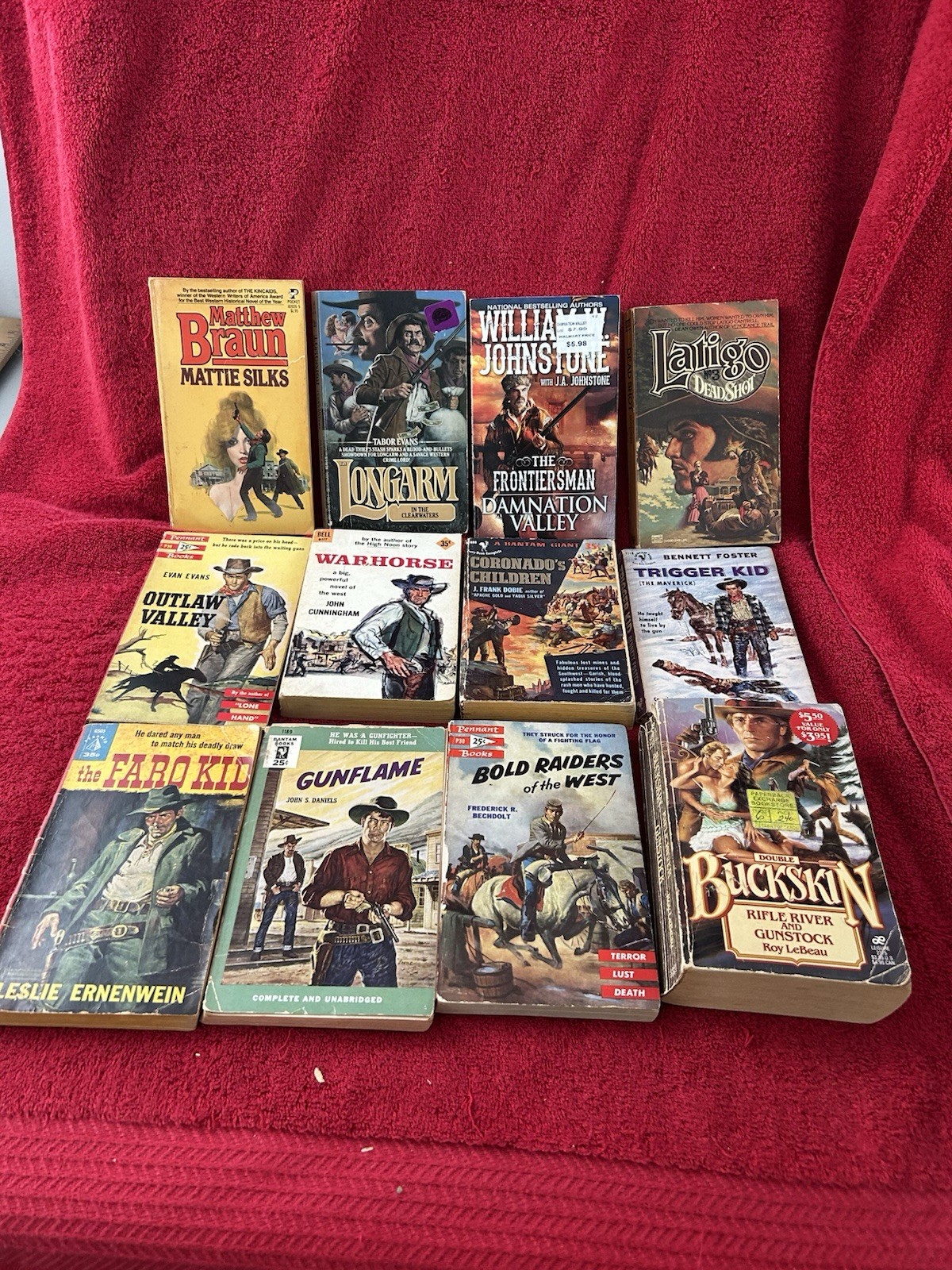 44 Western Paperback Lot Various Authors