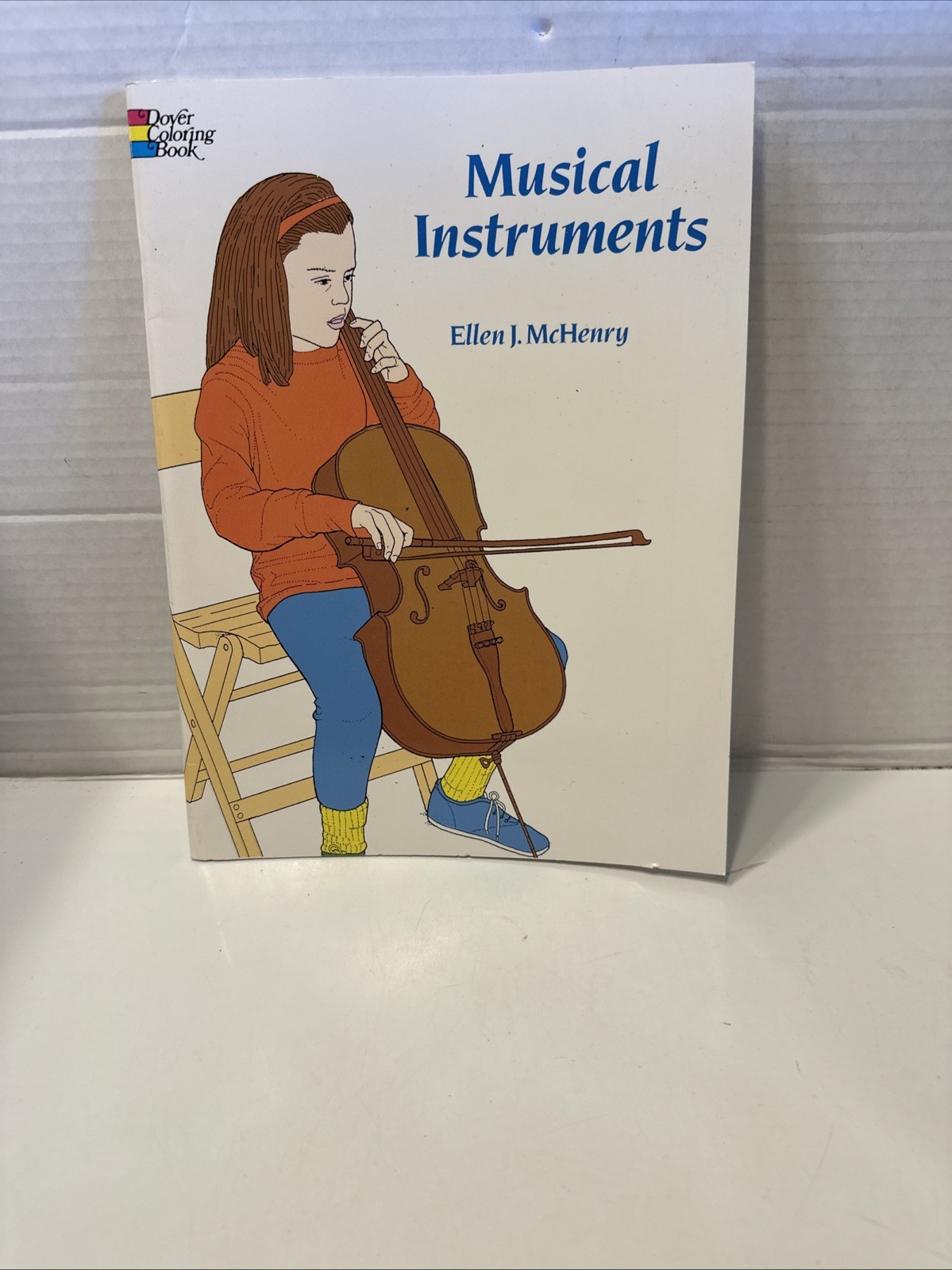 Dover Coloring Book Musical Instruments Ellen J. McHenry Paperback
