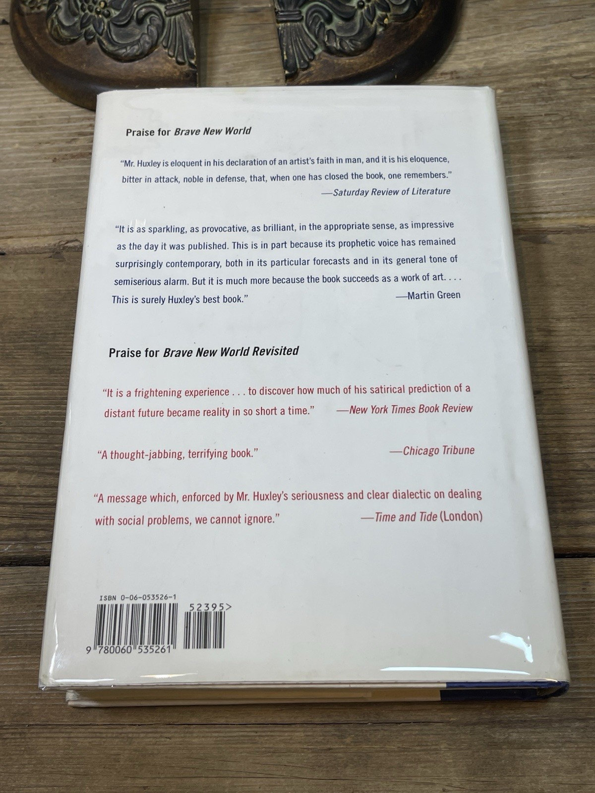“Brave New World & Brave New World Revisited” HC VERY GOOD