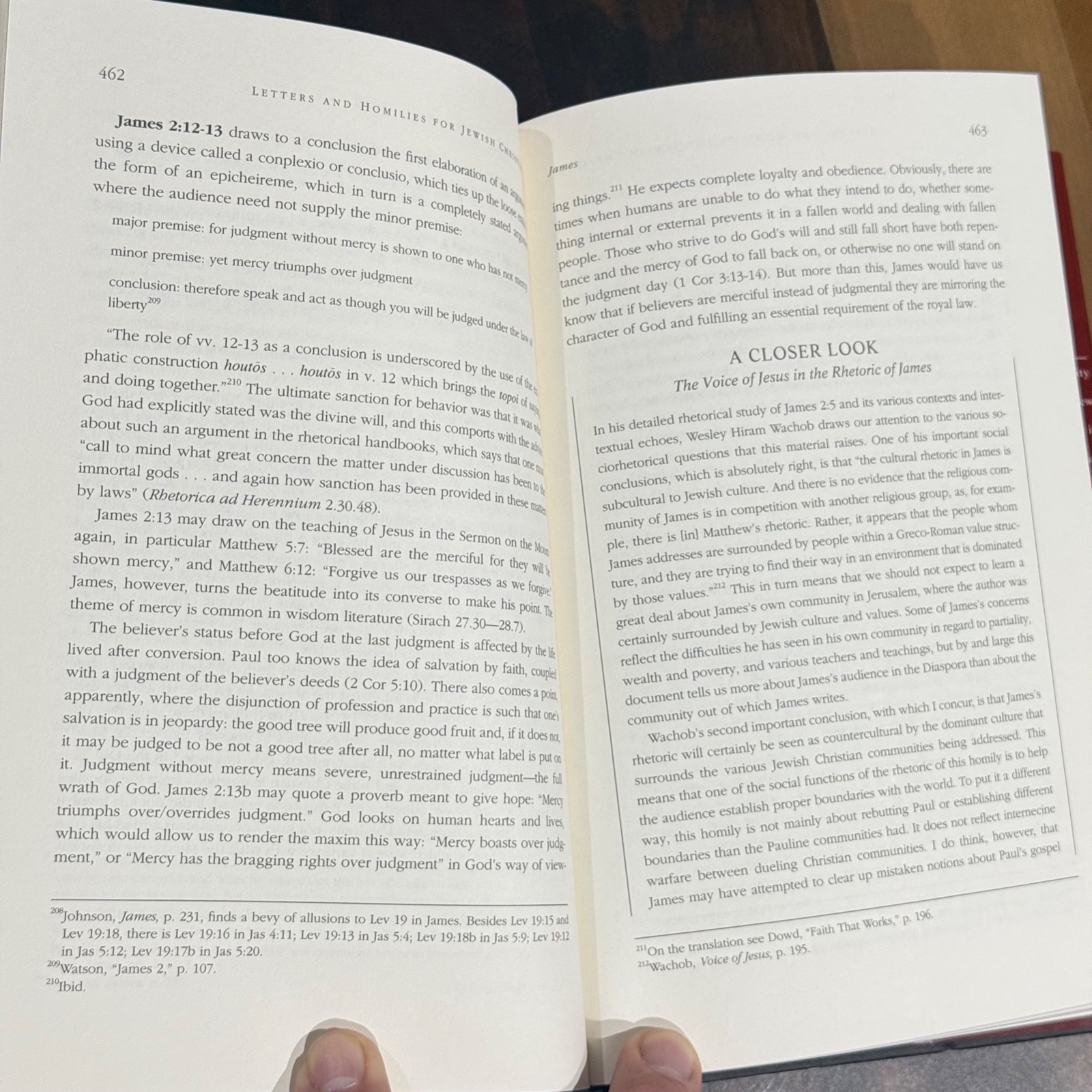 LETTERS & HOMILIES FOR JEWISH CHRISTIANS Hebrews James Jude by Ben Witherington