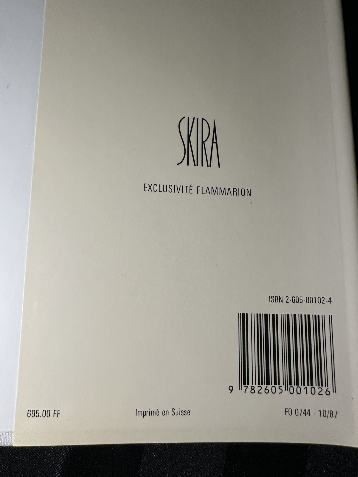 Chanel by Jean Leymarie (1987 Hardcover) w/SKIRA original slip case