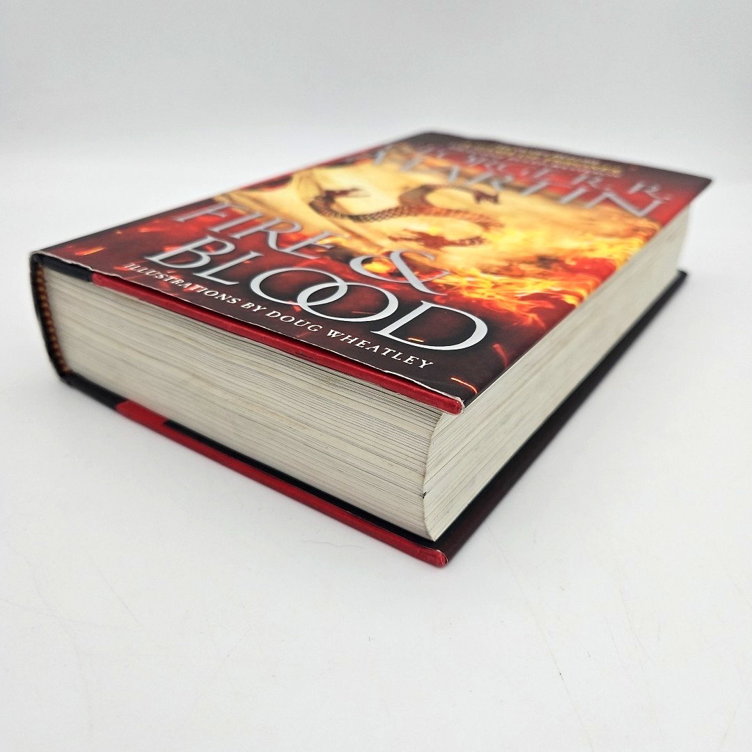 Fire & Blood by George R.R. Martin (2018 Hardcover DJ 1st/1st VG Illustrated)