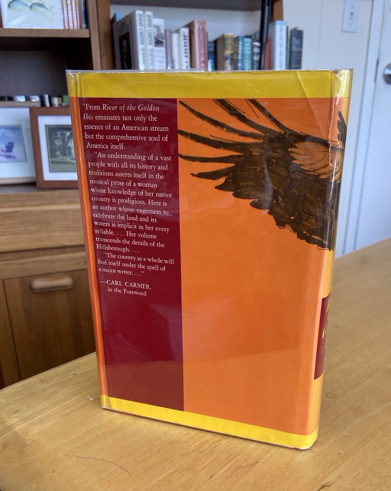 RIVER of the GOLDEN IBIS by Jahoda (1973 First, HC/DJ) Hillsborough River, FL