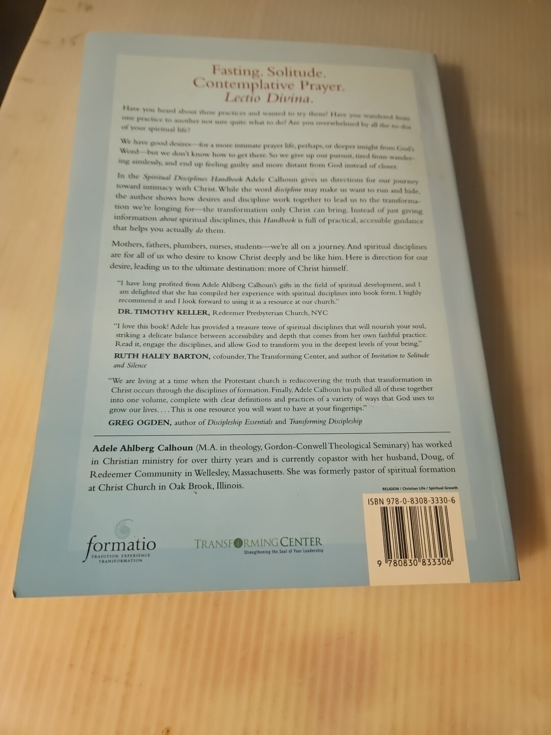 2005, The Transforming Center Set Series „Spiritual Disciplines Handbook“