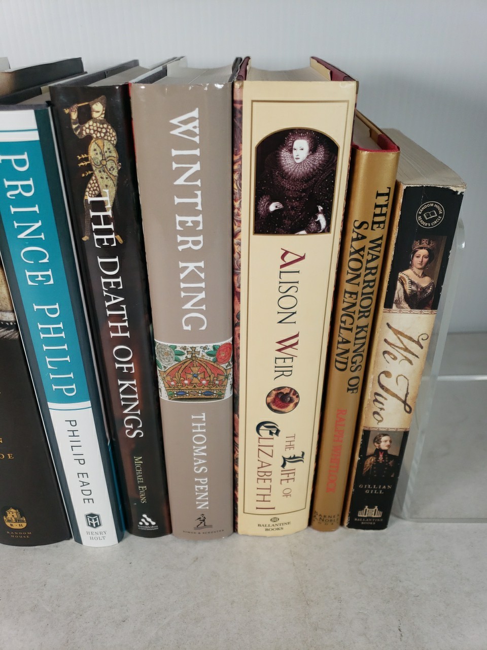 British Royalty History (9 Book Lot) England, United Kingdom, Kings, Queens