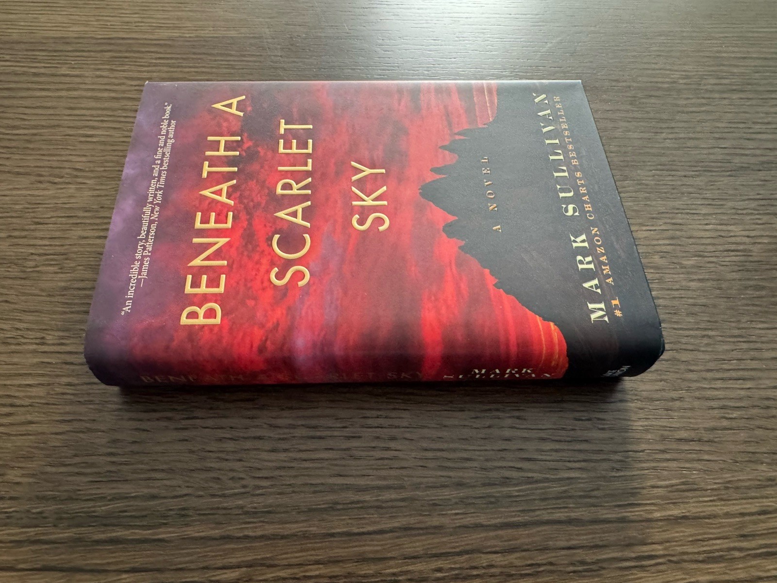 Beneath a Scarlet Sky : A Novel by Mark Sullivan (2018, Hardcover)