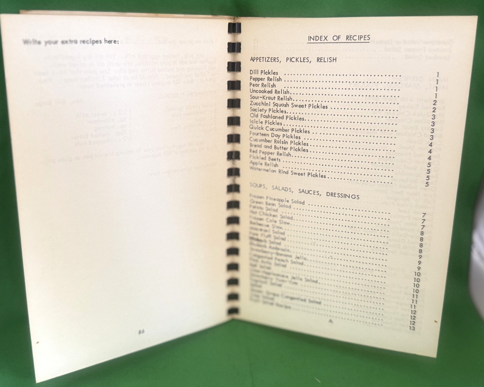 Favorite Recipes Ashe County N.C. Extension Homemakers Cookbook 1970