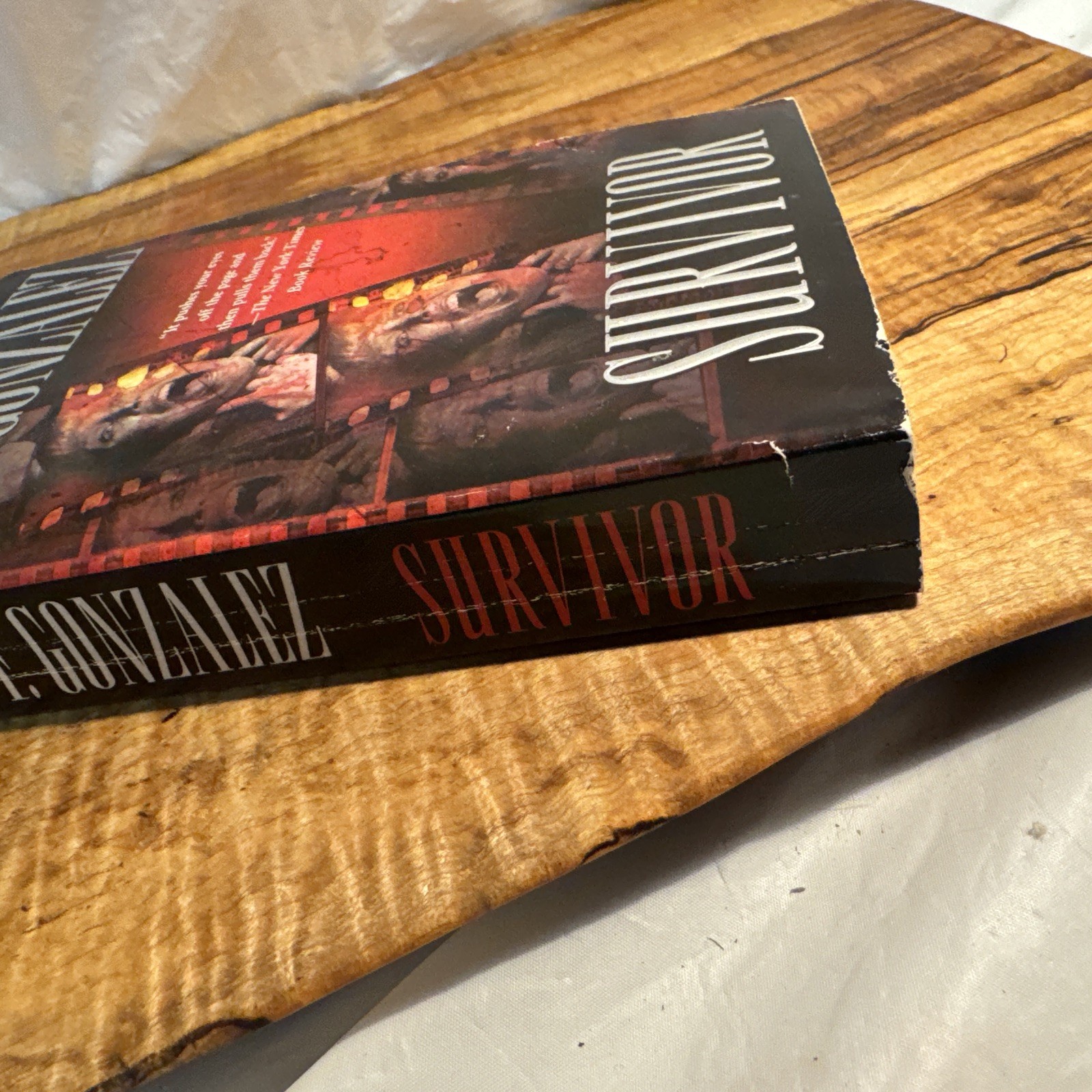 Survivor by J F Gonzalez Signed Horror Paperbacks from Hell