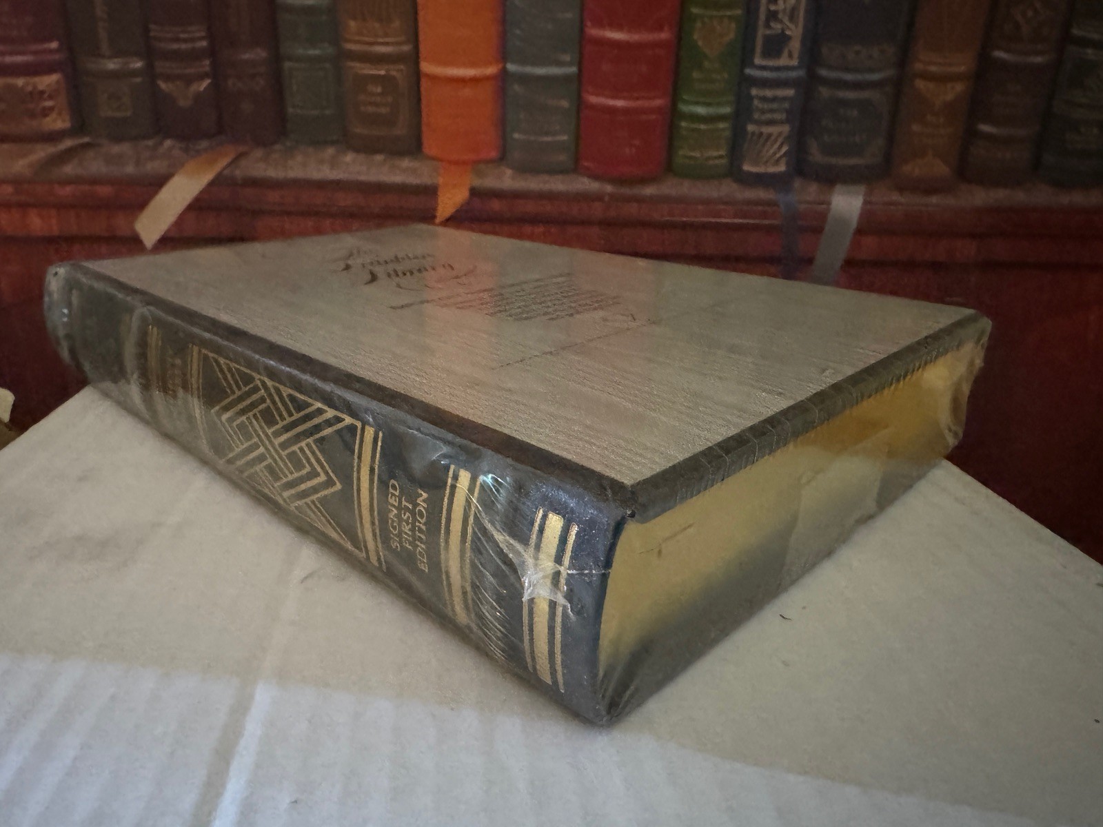 Little Wilson & Big God Anthony Burgess 1987 Leather 1st Edition SIGNED Franklin
