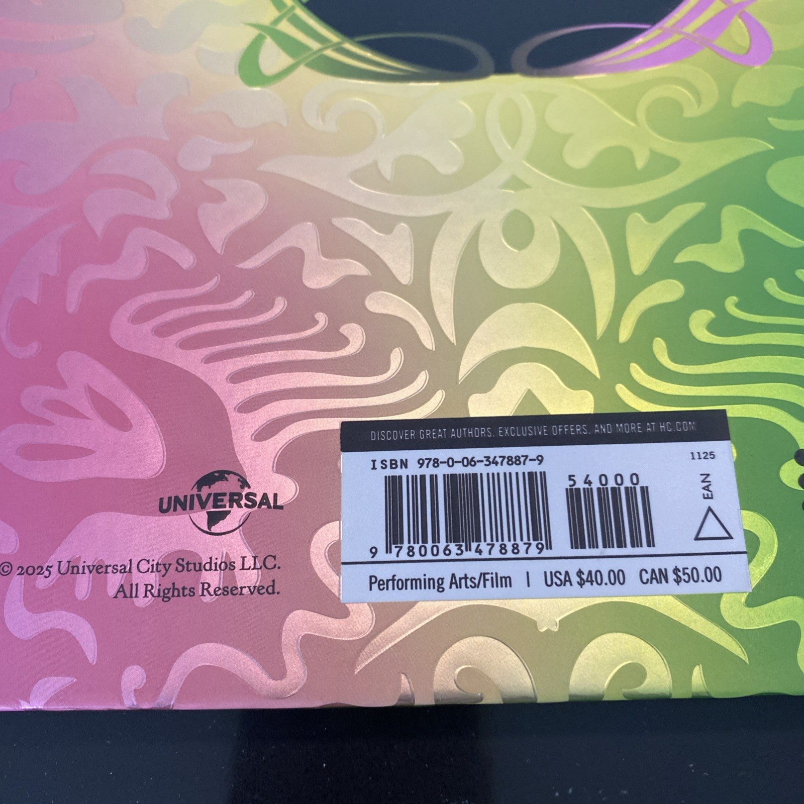 WICKED: The Official Visual Companion – by Universal Pictures Hardcover