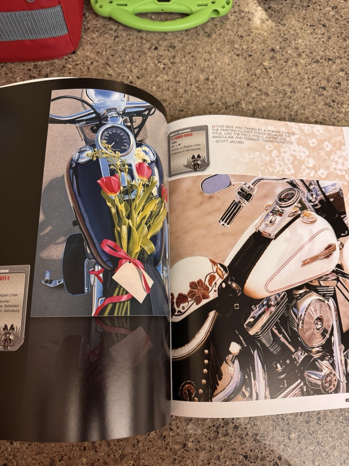 Art of Scott Jacobs SIGNED Inscribed Complete Works Motorcycle Art Hardback Book