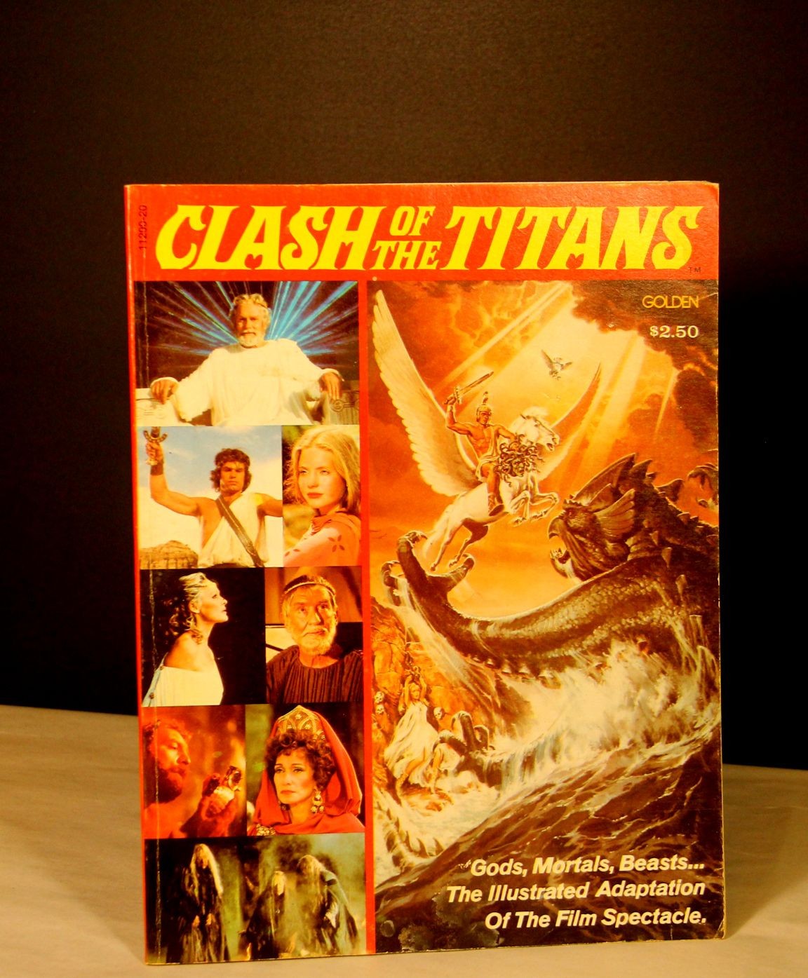 Clash of the Titans Comic Book ~ Beverly Cross ~ 1981 ~ Golden Press ~ VERY GOOD