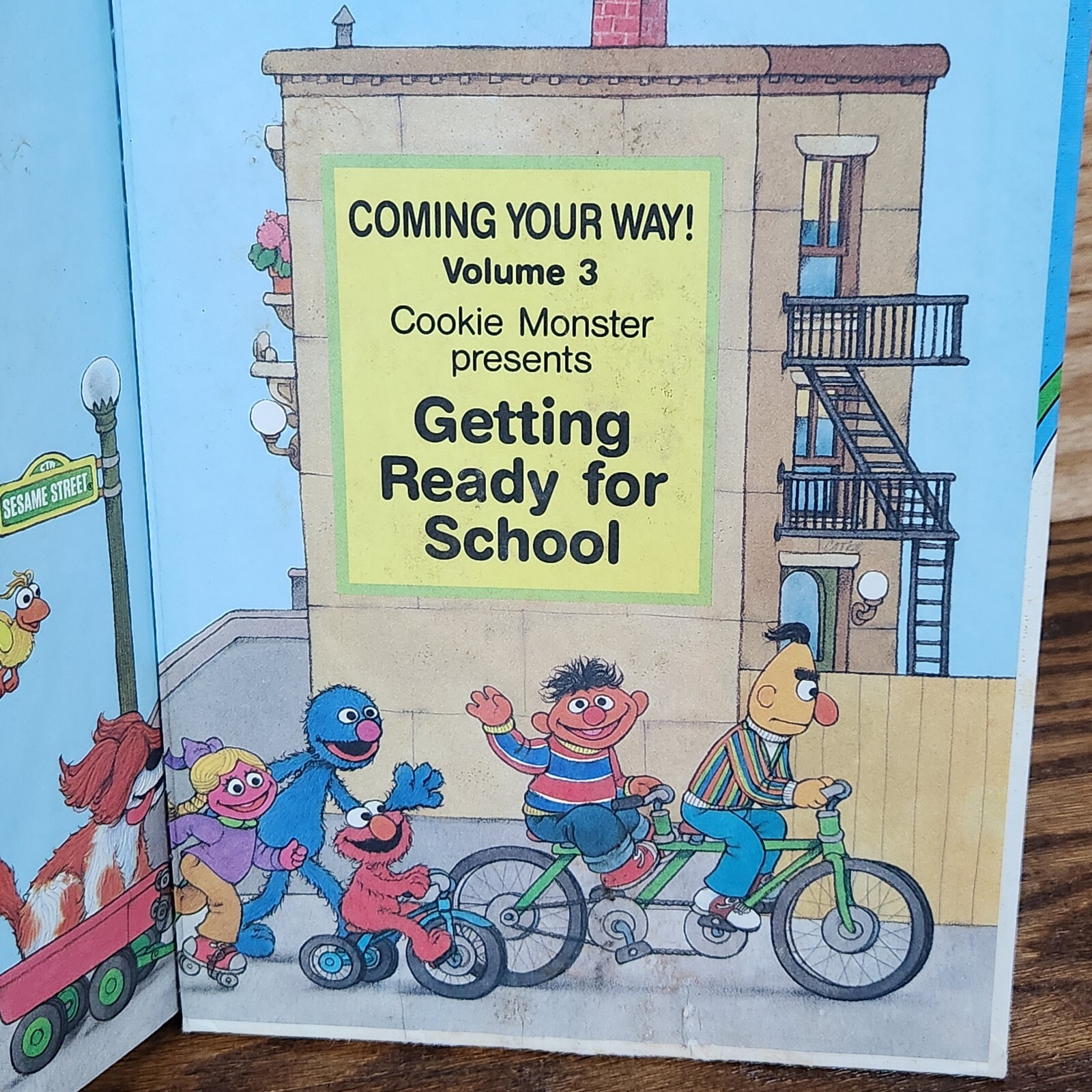 READ Vintage 1989 On My Way With Sesame Street Learning Kids Vol. 1-9 11 12 15