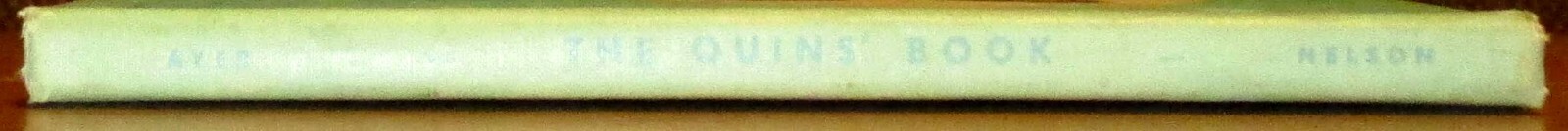 The Quins‘ Book SIGNED by Jean Ayer 1937 114 Pages H/C Photograph Book RARE!!