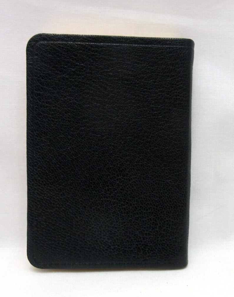 APPALACHIAN TRAIL 3×4″ MINI Guide Leather Cover Notes w Maps Info 160 Pgs Black