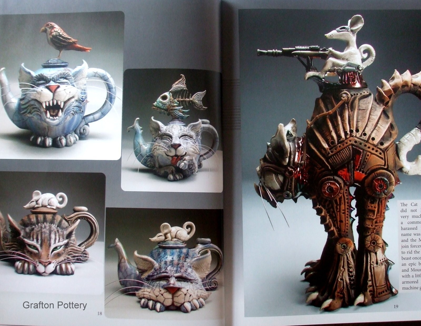 Signed Book by Mitchell Grafton – Grafton Pottery and Tall Tales, art, stories