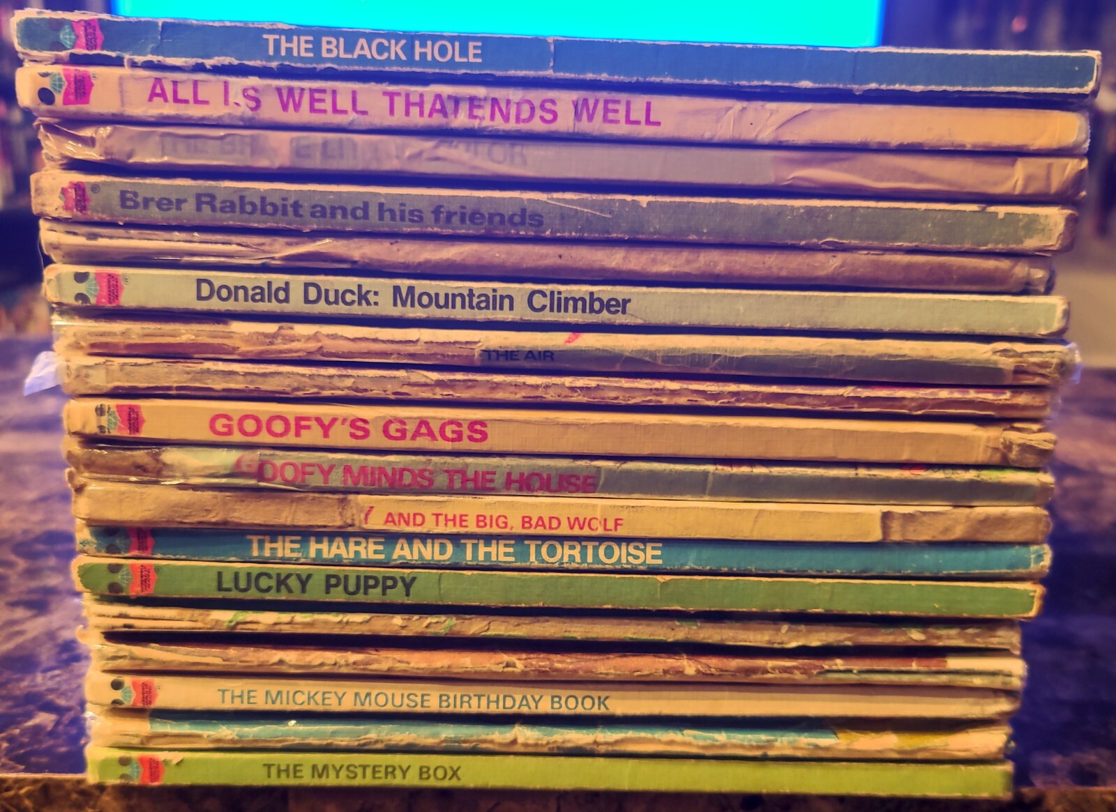 Disney Wonderful World of Reading Grolier Random House HC Book Pick & Choose Lot