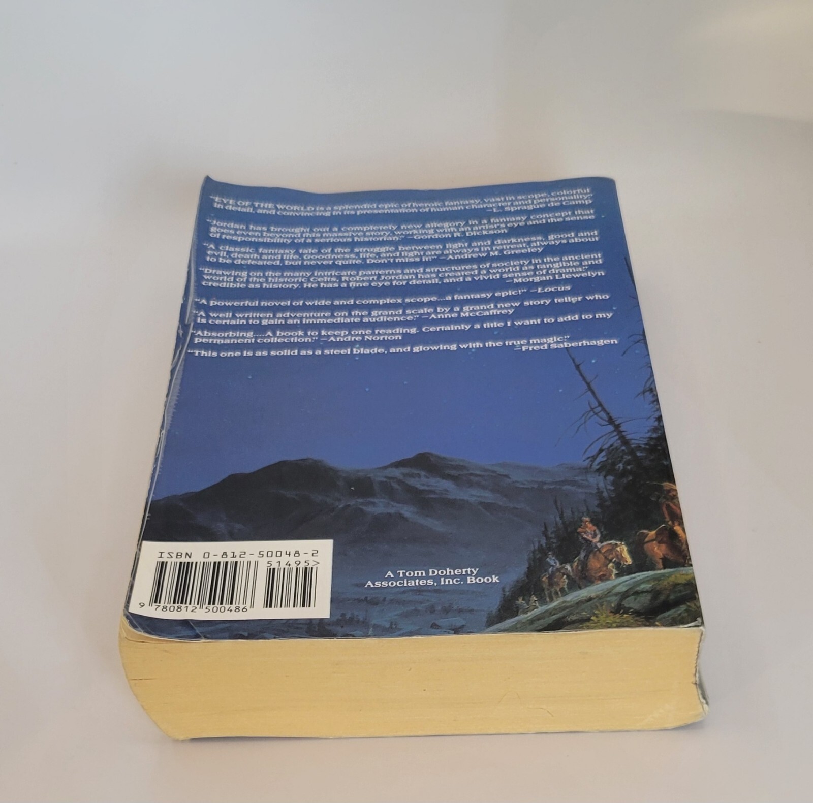 Wheel of Time Ser.: The Eye of the World by Robert Jordan (1990, Trade…