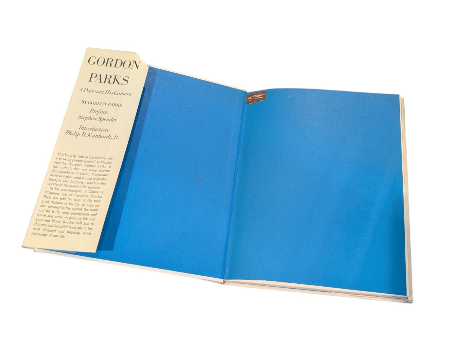 Gordon Parks A Poet & His Camera 1969, Hardcover