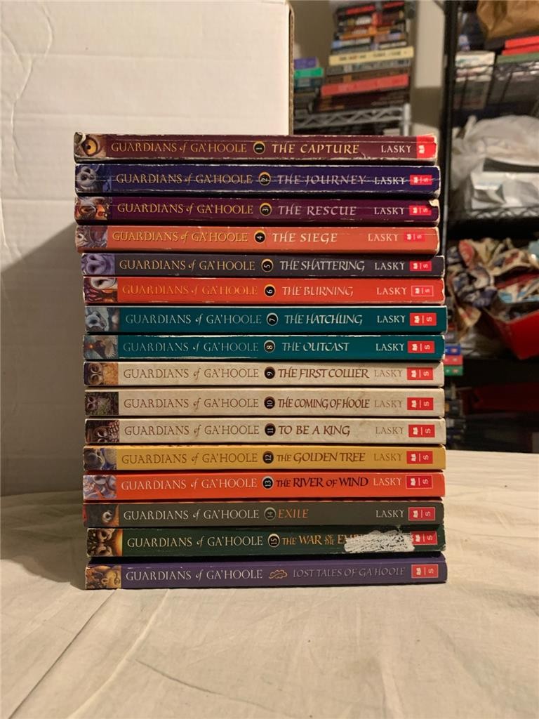 Lot of 16 Guardians of Ga’Hoole Series 1-15 + Lost Tales Kathryn Lasky