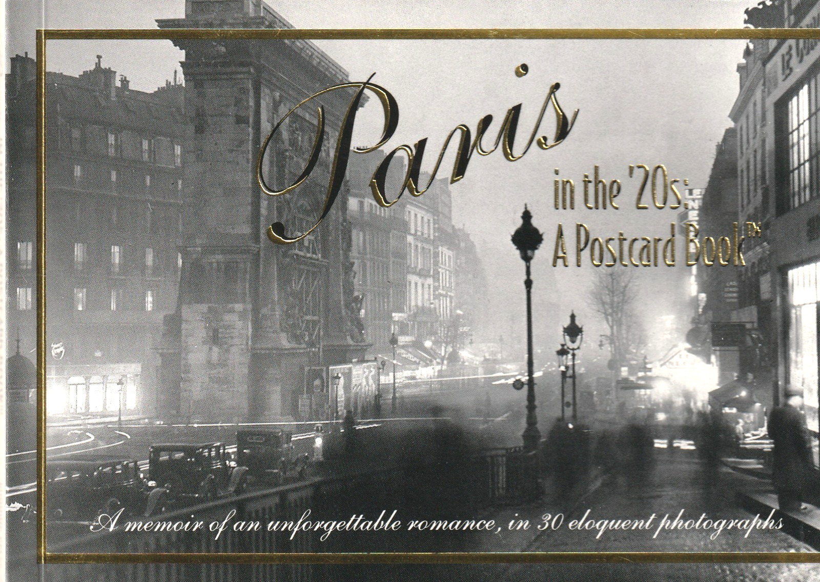Paris in the 20s: Postcard Book Unforgettable Romance in 30 Eloquent photographs
