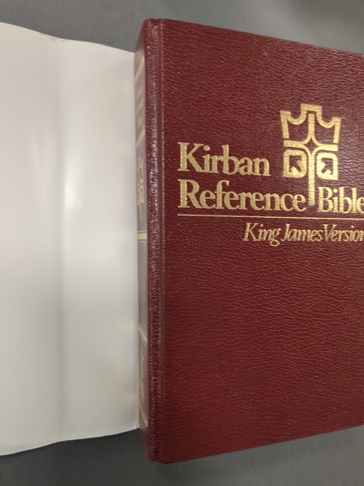 Kirban Reference Bible King James Version Hardcover w/DJ Preowned