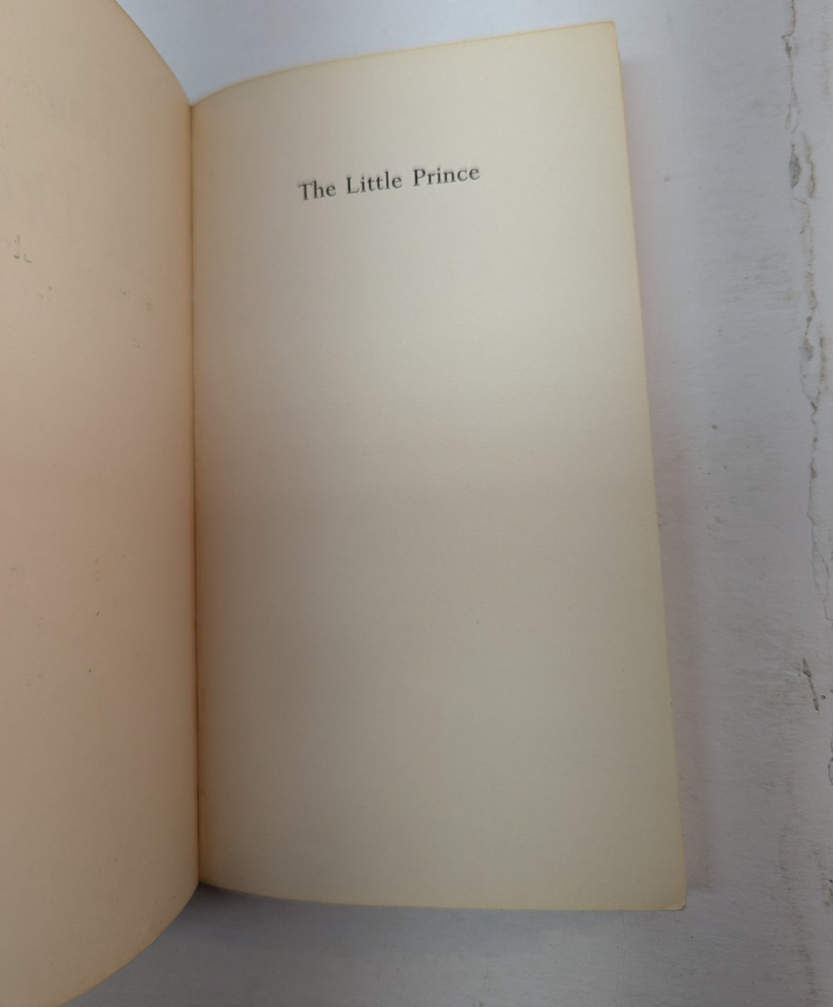 Little Prince by Antoine De Saint-Exupéry 1968 Paperback Katherine Woods Vintage