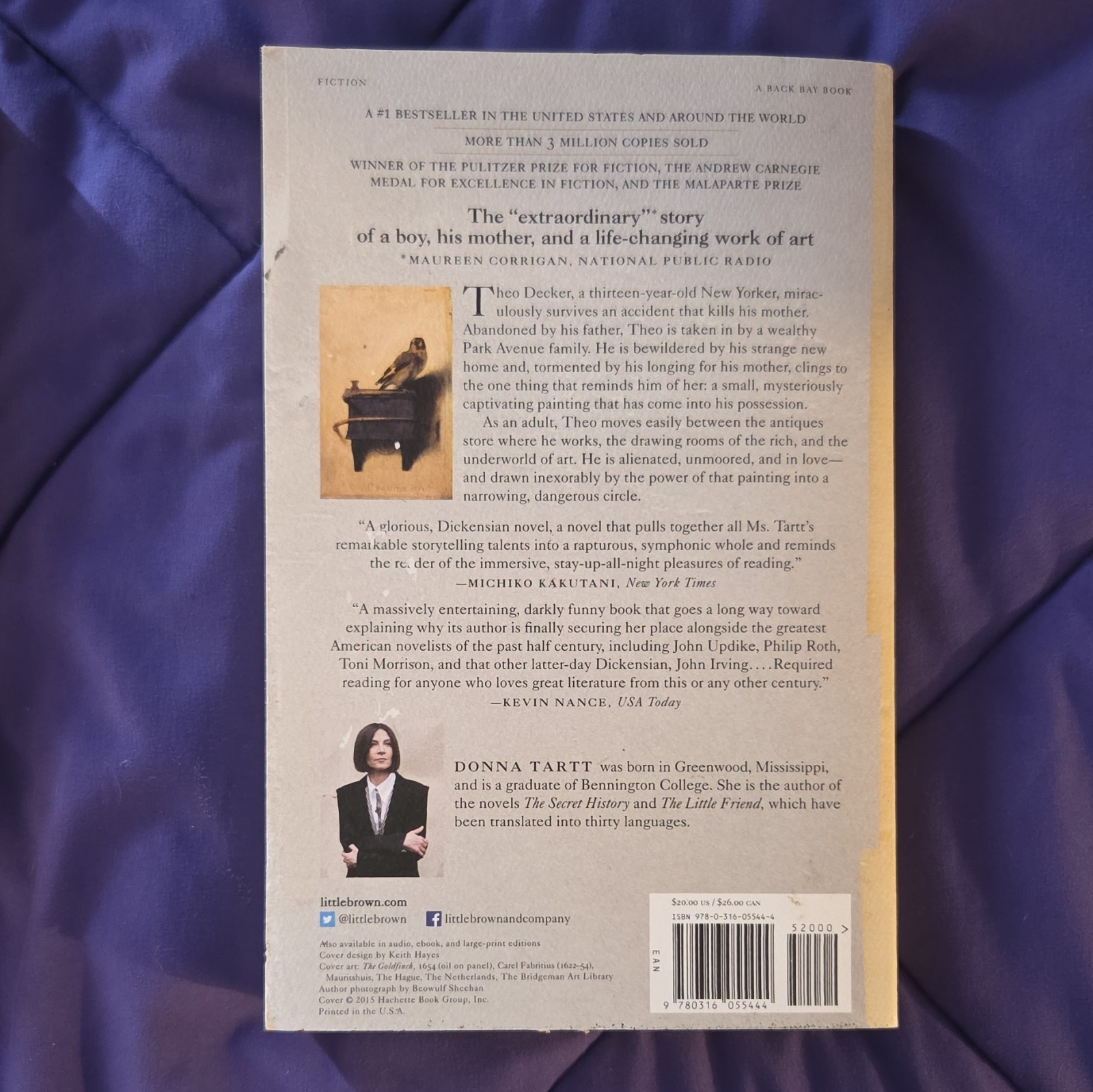 The Goldfinch Donna Tartt Paperback