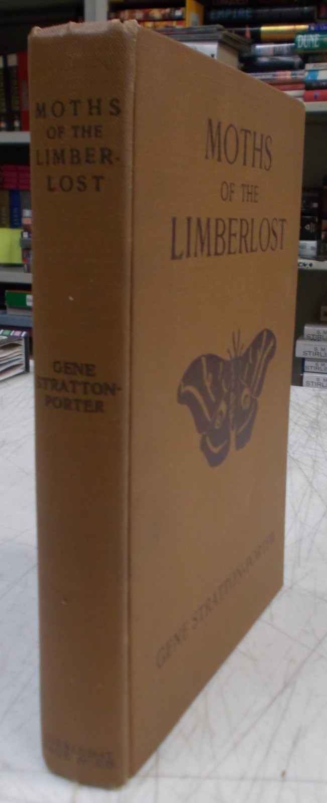 Antique-Moths of the Limberlost by Gene Stratton-Porter, 1921, VGC