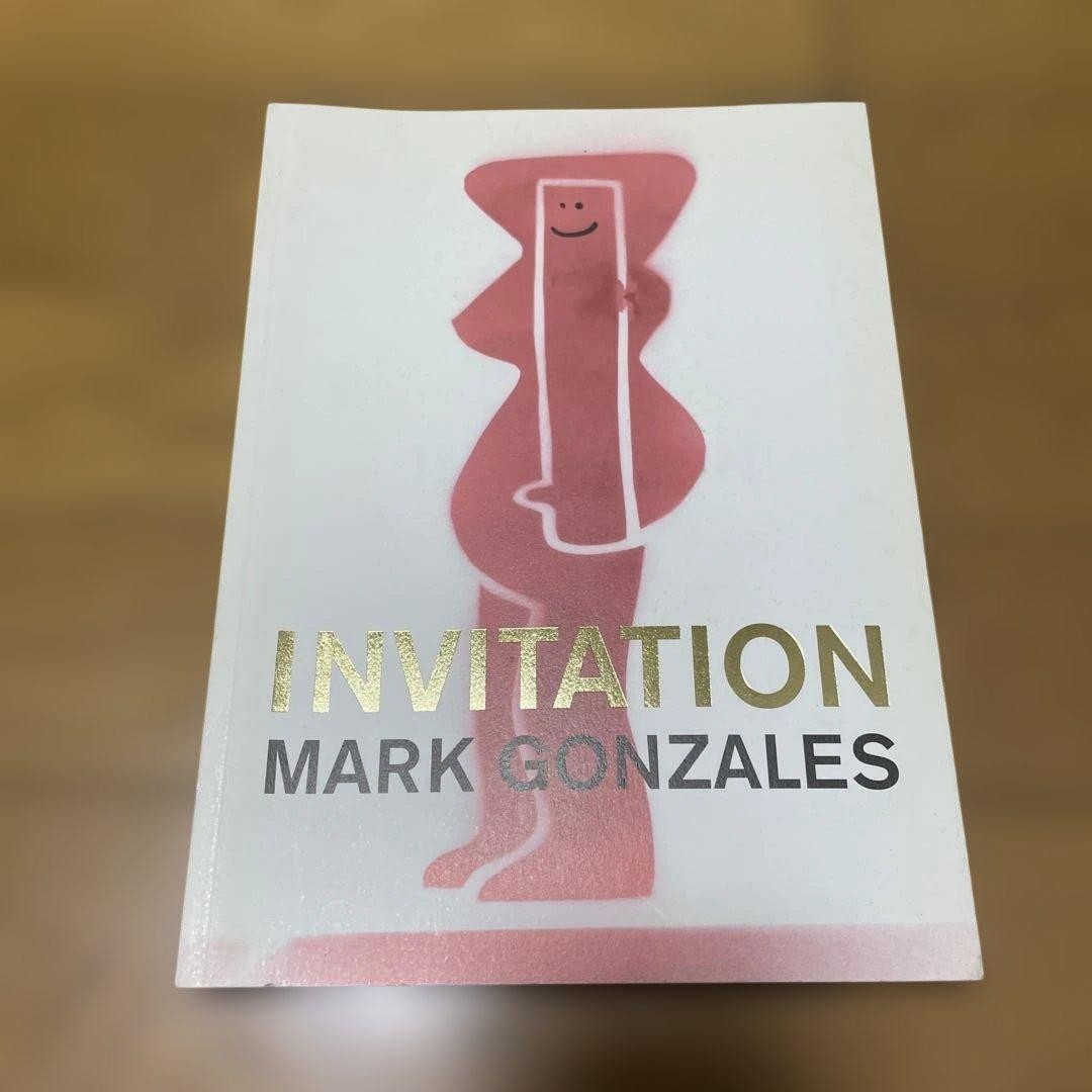 Mark Gonzales Invitation Illustration Book 2010 Vismic Softcover 7.2×9.9in